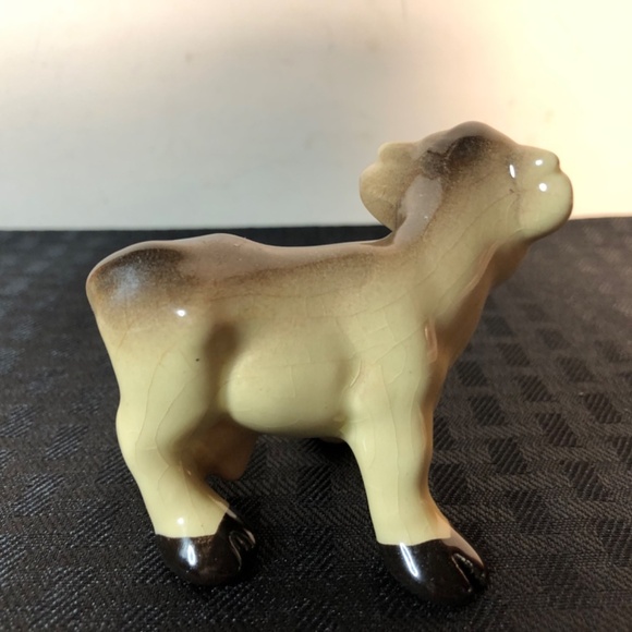 Hagen Renaker Vintage Miniature Figurine Porcelain Anthropomorphic Cow 3x 2.5 “ - Picture 3 of 11